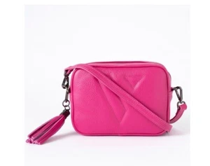 Vestirsi Vanessa Italian Leather Bag Vanessa Hot Pink - Picture 1 of 10