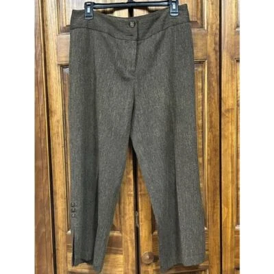 Pantalones al tobillo Studio 1940 talla 8 color topo  Foto 1 de 4