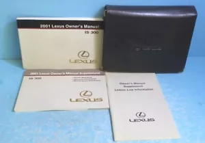 Lexus IS 300/IS300 2001 manual de dueños - Imagen 1 de 1