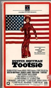 Tootsie VINTAGE VHS Cassette Dustin Hoffman - Picture 1 of 1