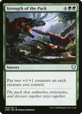 FOIL Strength of the Pack | MTG Magic Commander Legends | English | NM-M