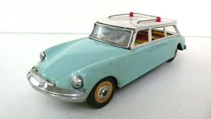 CITROEN DS BREAK TÔLE MOTEUR À FRICTION FONCTIONNE BON ÉTAT Lg 21 cm - Picture 1 of 9