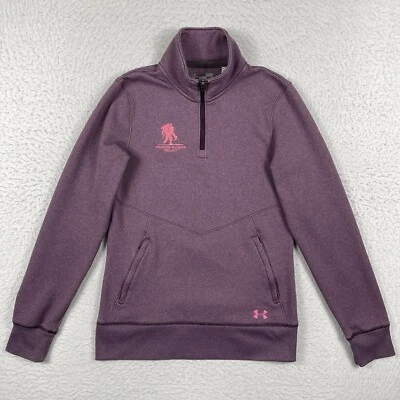 Sudadera Under Armour Mujer Pequeña Semi Ajustada 1/4 Cremallera Wounded Warrior Project Foto 1 de 4