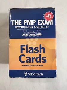 The PMP Exam: Flash Cards, Fourth Edition by Crowe - Picture 1 of 3