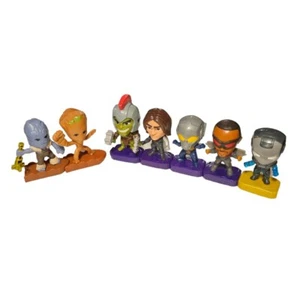 McDonalds Marvel Vengadores Figuras Máquina de Guerra Antman Ojo de Halcón Hulk Groot Korg - Imagen 1 de 16