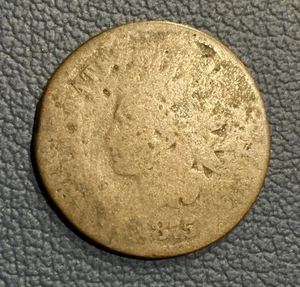 1875 Indian Head Cent – Scarce Early Date - Low Mint - Picture 1 of 5