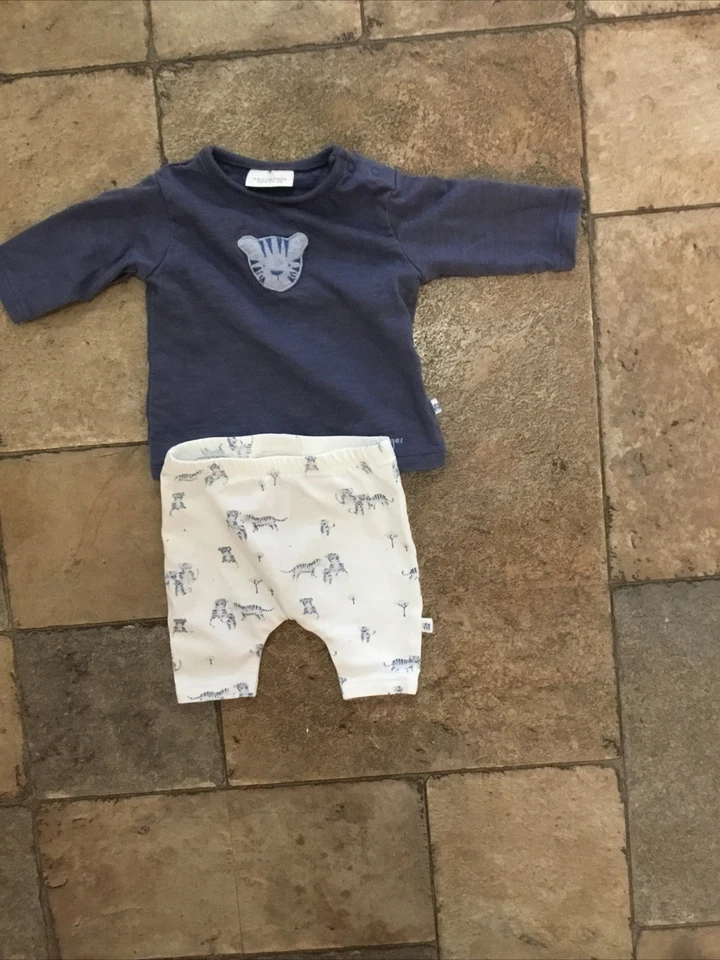 Next Blue And White Baby Tiger Outfit First Size Great Condition - Image 1 of 1