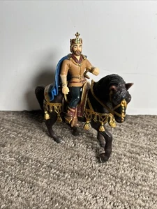 Schleich Rey a Caballo, #70049, Retirado, Mundo de Caballeros - Imagen 1 de 10