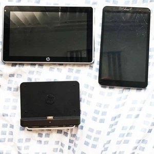 SALE! 2 Pcs of Tablets & 1 HP Slate Dock HSTNN-IX04 for $43.95 **PLEASE READ - Afbeelding 1 van 4