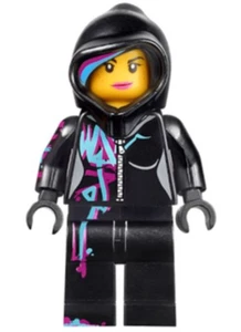 LEGO® Minifig tlm017 - Lucy Wyldstyle - Closed Mouth, Hood Up - Picture 1 of 1