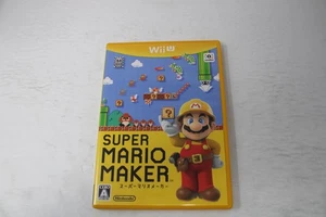 Super Mario Maker Nintendo Wii U Japanese Region Lock - Picture 1 of 3