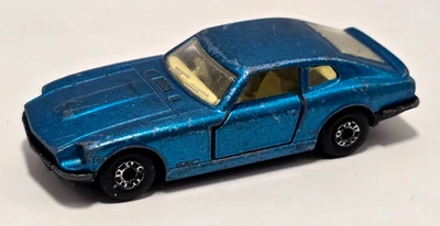Vintage Matchbox Superfast No. 67 Datsun 260Z 2+2 Blue 1978 England Lesney - Image 1 of 4