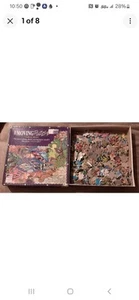 The Moving Puzzle Coral Reef 294 piece jigsaw puzzle complete 17.5" x 26.25" - Picture 1 of 5