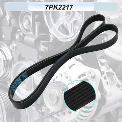 7PK2217 Serpentine Belt For Nissan Frontier Pathfinder Xterra Suzuki 2005-2020 & Foto 1 de 4