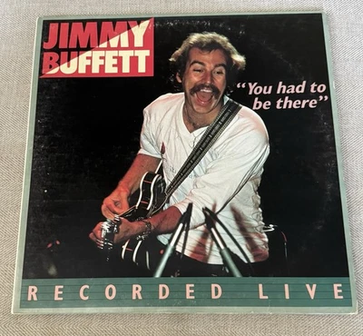 Jimmy Buffett You Had To Be There Recorded Live 2 Vinyl LP ABC Records - Image 1 of 4