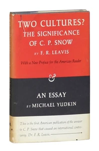 Two Cultures The Significance Of C P Snow Leavis Yudkin HCDJ 1st Edition 1963 - Picture 1 of 4