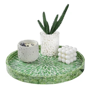 12,5" Lazy Susan per Tavolo - Giradischi Rotante Madreperla Servizio T... - Foto 1 di 7