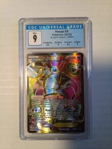 Pokemon CGC 9 Mint Hoopa EX 89/98 Ancient Origins FA Holofoil - Picture 1 of 2