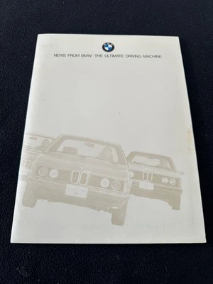 1978 BMW оригинальный пресс-комплект 530i 320i 633CSi 733i медиа продажи брошюра каталог - Изображение 1 из 4