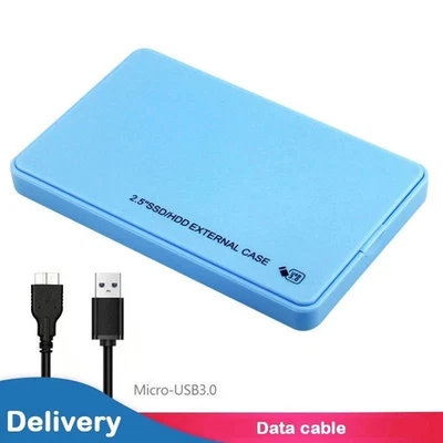 USB 3.0 2TB SATA SSD Disco Duro Externo Portátil Escritorio Móvil Disco Duro Estuche Foto 1 de 4