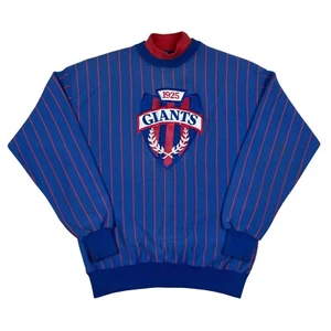 VTG 90s New York Giants NFL Football Sweatshirt Embroidered The Game FLAWS Sz M - Picture 1 of 22