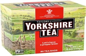 Paquete grande de té Yorkshire 80 bolsas de infusión - Imagen 1 de 1