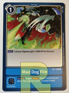 Mad Dog Fire ® BT1-096 R ® Rara ® DIgimon Ver.1.0 ® Inglese - Bild 1 von 1