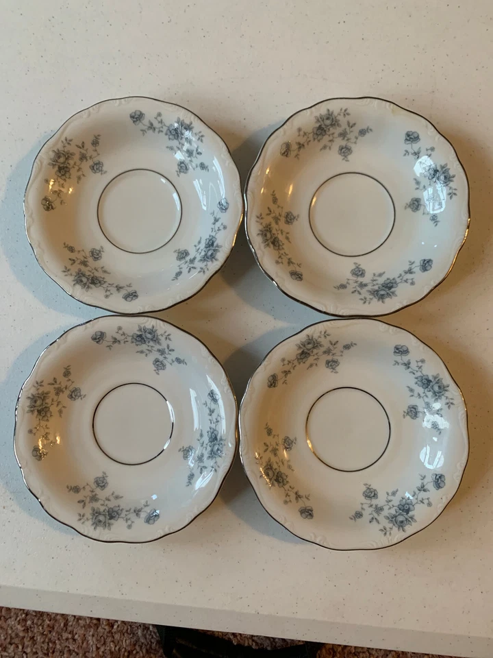 De colección Johahnn Haviland Baviera Alemania Guirnalda Azul Plato Desierto 6" Foto 1 de 1