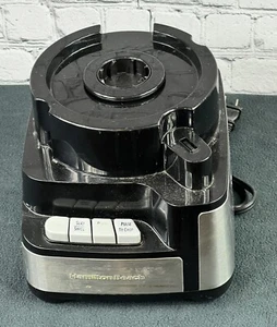 Hamilton Beach Food Processor Base 70725 Black Motor Only TESTED & WORKS - Picture 1 of 2