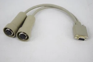 IBM 09F4196 Kabel złącza Y Twinax VGA - Zdjęcie 1 z 4