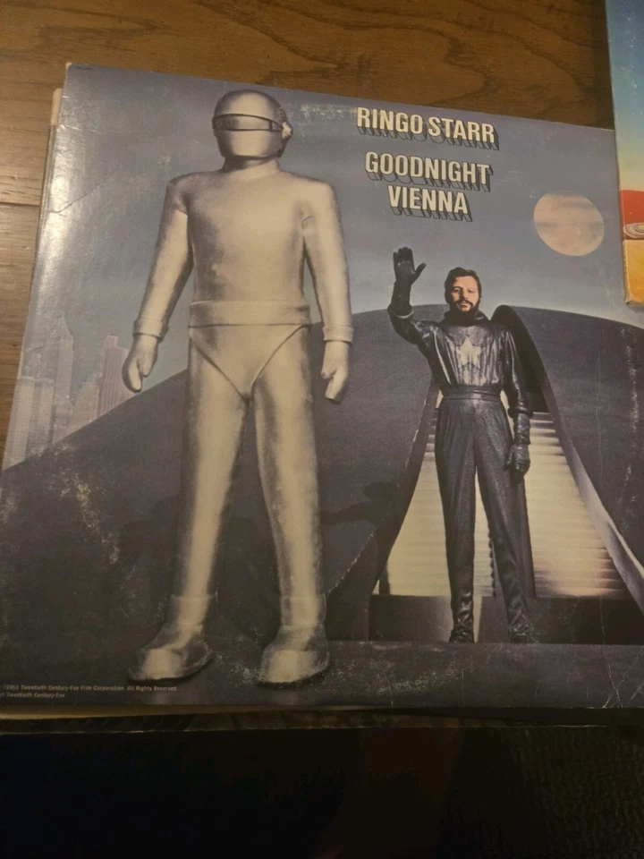 1974 Ringo Starr Good Night Vienna LP Record - Excellent Vinyl- Good+ Cover  - Image 1 of 1