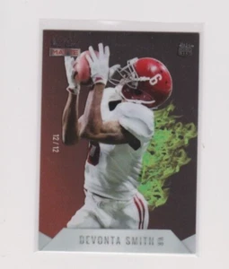 2021 Wild Card Mate Black Retail Red Hot Rookies Green ~ DeVonta Smith. 12/12. - Picture 1 of 1