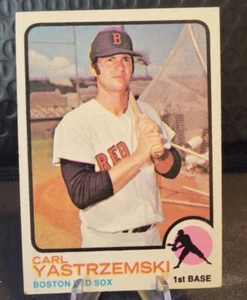 1973 Topps Baseball Card #245 Carl Yastrzemski. - Picture 1 of 7