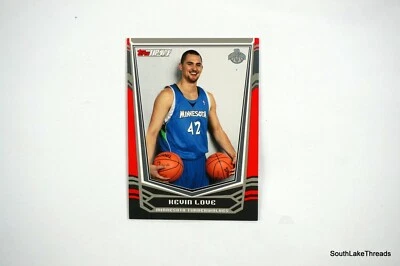 Kevin Love 2008-09 Topps Tip-Off RED ROOKIE RC #115 Timberwolves #'d /2008 - Image 1 of 2