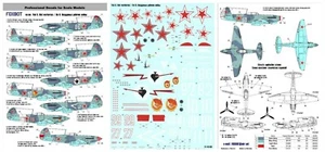 Foxbot 48-008 - 1/48 Interceptor and Fighter Aircraft YAK-9 Red Warhorses Scale - Picture 1 of 12