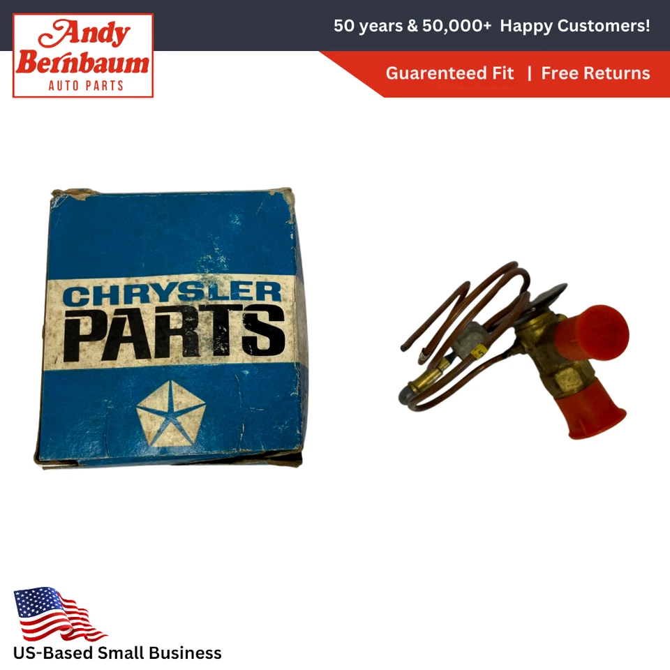 Dodge Plymouth 1965-1974 carrocería aire acondicionado válvula de expansión 3004136 nuevo de stock Foto 1 de 4