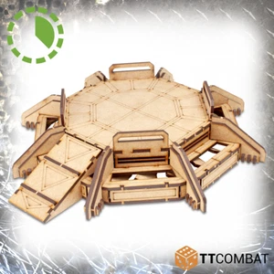 SFG110 TTCombat - Sci-Fi-Gothic - BOLSTERED LANDING PAD - Picture 1 of 4