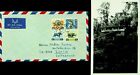 SEPHIL KENYA ANIMALS 4v ON AIRMAIL COVER TO SWITZERLAND + SECRET VALLEY PPC