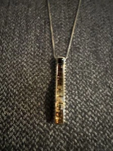 Brighton Spectrum Topaz Gradient Pendant Necklace, 18", Silver Plated NWT New - Picture 1 of 11