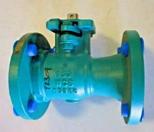 Ball Valve PBV 6400 Series 2" 150 RF Flanged Reduced Port Floating Ball SS Trim - Picture 1 of 12