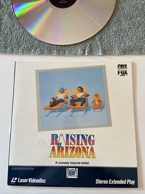12" Laser Disc Raising Arizona with Nicolas Cage & Holly Hunter - Imagem 1 de 4