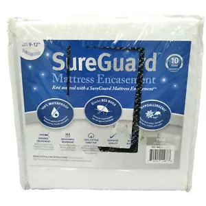 Materasso SureGuard Twin XL 9-12'' profondo SureGuard 100% impermeabile - Foto 1 di 11