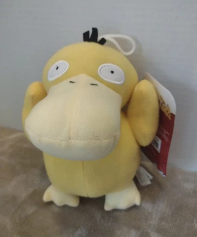 Official Licensed Pokemon Psyduck Plush Stuffed Figure Doll Toy Gift Kids - NWT Cover