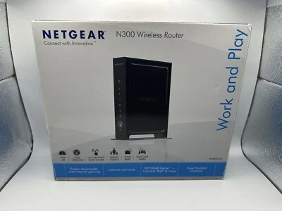 Roteador Wireless N Netgear N300 300 Mbps 4 Portas 10/100 (WNR2000) - Imagem 1 de 4