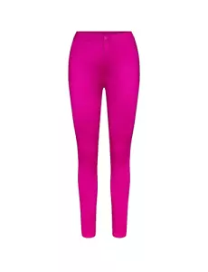 SKIMS PINK DISCO SHEEN SKINNY LEG HIGH RISE TROUSER XL UK 20 US 16 EU 48 BNWT - Picture 1 of 17