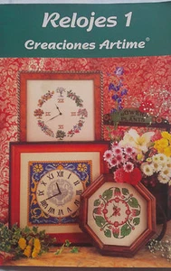 OOP Spainish cross stitch magazine. Relojes No 1 - Picture 1 of 1