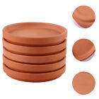 5Pcs accessory tray Pottery Flowerpot Plate Terracotta Pot Saucer Round