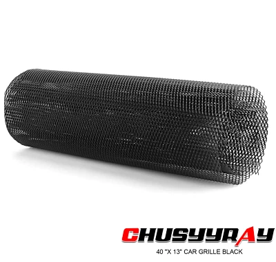 Cubierta de rejilla de malla de aluminio para parachoques de coche guardabarros capó rejilla de ventilación red 40"x13" Foto 1 de 4