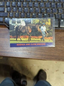 Postal autografiada de Nashua y Clem Brooks de 1982 como nueva - Imagen 1 de 9