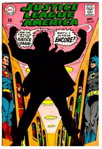 JUSTICE LEAGUE OF AMERICA #65 in VF condition a DC 1968 Silver Age comic w/ JSA - Picture 1 of 2